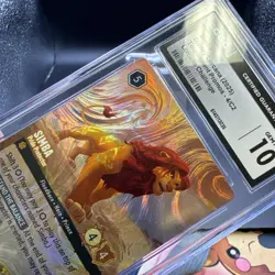Disney Lorcana Simba Pride Protector Foil Top Cut Prize 4/C2 CGC Gem Mint 10 - Image 3
