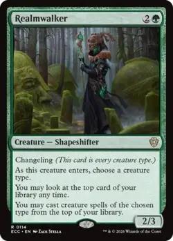 ~ Realmwalker ~ NM ~ Commander: Lorwyn Eclipsed ~ MTG ~ - Image 1