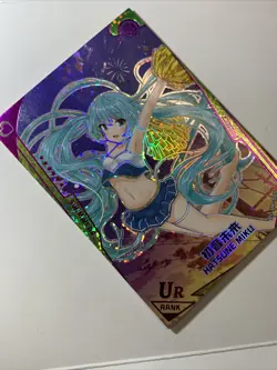 Hatsune Miku Diva Idol Maiden Swimsuit Sexy Goddess Story Anime Waifu Girl Card - Image 4