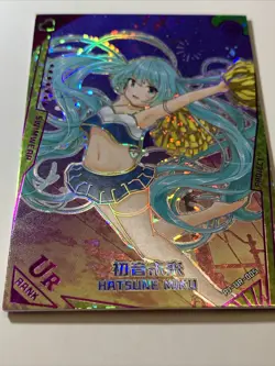 Hatsune Miku Diva Idol Maiden Swimsuit Sexy Goddess Story Anime Waifu Girl Card - Image 5