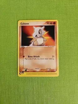 Pokemon TCG Cubone EX Team Magma vs Team Aqua Card 40/95 Regular Common - Image 1