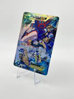 Custom Made Team Aqua's Kyogre EX 006/034 1st ED Japanese Fan Art Card Non TCG - Image 3