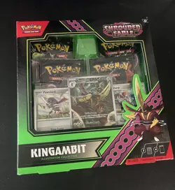 Pokemon Shrouded Fable Kingambit Illustration Collection Pokemon - New Sealed - Image 1