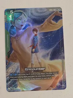 Gundam Card Game Phantom Aria G004-105 Command Encounter R+ Near Mint - Image 1