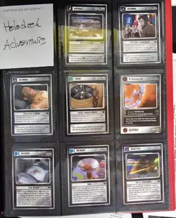 Star Trek CCG 1E Holodeck Adventures Full 141-Card Set - Image 1