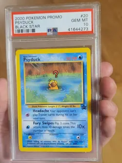 Psyduck Pokemon 2000 Promo Black Star 20/53 GRADED PSA 10 - Image 1