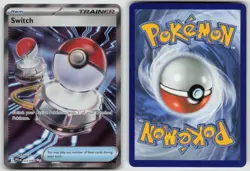 Switch 123/094 Ultra Rare Phantasmal Flames Pokemon Holo NM - Image 3