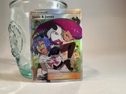 NM Jessie & James 68/68 Full Art, SM Hidden Fates, Pokemon Card, NM - Image 1