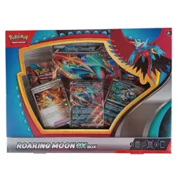 Pokemon TCG Roaring Moon ex Box. 4 Booster Packs, Foil Promo Cards. Sealed‼ - Image 1