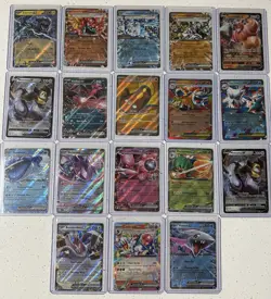 Pokemon EX/V Lot 18 Cards - Image 1