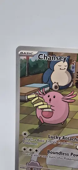 Pokemon TCG Chansey Illustration Twilight Masquerade Card 187/167 - Image 2