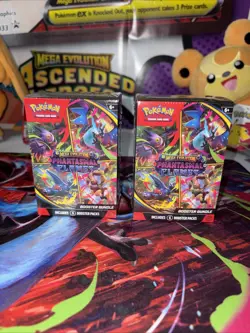 Pokemon TCG: Phantasmal Flames Booster Bundle - Set of 2 - Image 1