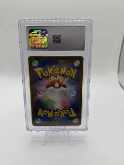 Pokemon Larvitar Ruler of the Black Flame Japanese Art Rare #114 CGC 10 Gem Mint - Image 2