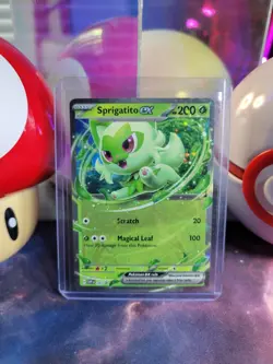 Sprigatito Ex 087 Pokemon TCG S&V Black Star Promo Holo NM - Image 1