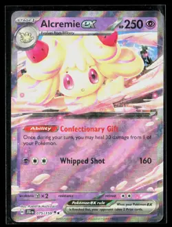 Alcremie ex 075/159 Double Rare Journey Together Pokemon NM - Image 1