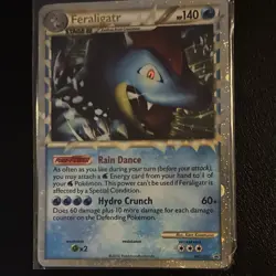 Pokemon Feraligatr HGSS07 Hgss Promo Prime Holo 140 HP Stage 2 English - Image 1