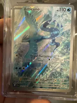 Pokemon Journey Together Articuno 161/159 CGC Grade 9 Mint Illustration Rare - Image 2