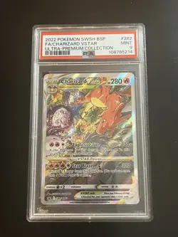 Pokemon 2022 Charizard VSTAR SWSH262 Sword & Shield Black Star Promos PSA 9 - Image 2