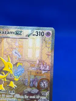 Pokemon Scarlet & Violet 151 Alakazam ex 201/165 Special Illustration Rare LP - Image 4