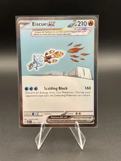 Eiscue EX 222/197 Special Illustration Rare Holo Obsidian Flames Pokemon TCG - Image 1
