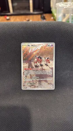 Pokemon Mr. Mime 179/165 Scarlet & Violet 151 Illustration Holo TCG - Image 1
