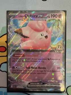 Lillie's Clefairy ex - Double Rare ME: Ascended Heroes 076/217 NM, Pokemon TCG - Image 2