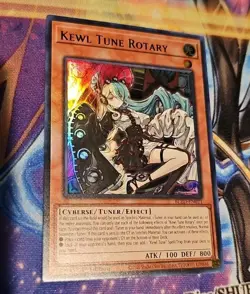 YUGIOH BLZD-EN021 KEWL TUNE ROTARY - ULTRA RARE 1st EDITION IN HAND READY! - Image 2