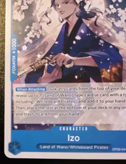 Izo OP09-044 Uncommon Emperors In The New World One Piece Card Game - Image 4