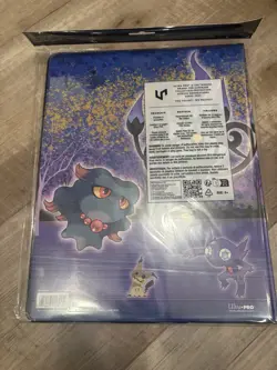 Ultra Pro Binder Pokemon TCG Gengar Haunted Hollows 9 Pocket 180 Cards - Image 4