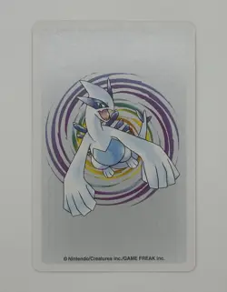 Seel Pokemon Poker Playing Card 1999 Japan Lugia Silver NM - Image 2