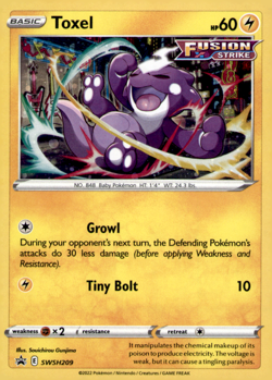 Toxel - Promo SWSH: Sword & Shield Promo Cards SWSH209 LP - Image 1