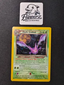 Dark Crobat 2/105 Holo Rare Neo Destiny Pokemon Card Vintage LP - Image 1