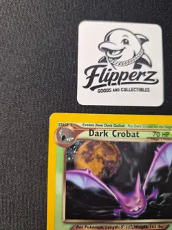 Dark Crobat 2/105 Holo Rare Neo Destiny Pokemon Card Vintage LP - Image 5