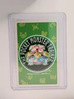 Pokemon 1996 Seel 6 of Diamonds Green Playing Card Japanese - NM - Image 2