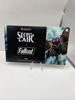 MTG Secret Lair X Fallout: RAD - Traditional Foil Edition Sealed **IN HAND** - Image 1
