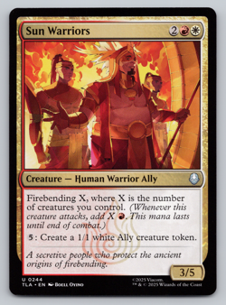 Sun Warriors - MTG- Avatar: The Last Airbender TLA - Image 1