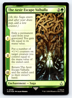The Aesir Escape Valhalla FOIL - Assassin's Creed MTG Universes Beyond - Image 1
