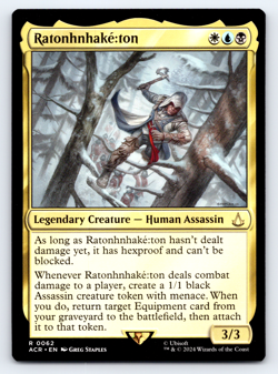Ratonhnhakenton - Assassin's Creed MTG Universes Beyond - Image 1
