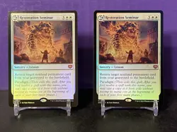 X2 MTG Restoration Seminar Foil M 30 - Secrets of Strixhaven NM/M - Image 1