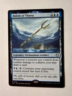 Bident of Thassa Commander: the Lost Caverns of Ixalan Regular LCC MTG - Image 1