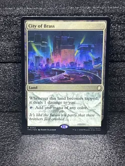 City of Brass (Surge Foil) Commander: Teenage Mutant Ninja Turtles Foil - Image 2