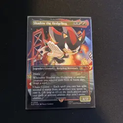 MTG - Shadow the Hedgehog Secret Lair Drop Foil - Image 1