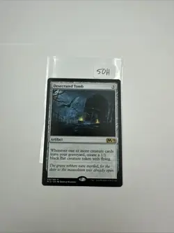 Desecrated Tomb #230 (NM) Core Set 2019 M19 Magic MTG - Image 1