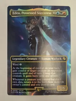 MTG Edea, Possessed Sorceress Final Fantasy Commander 0448 Foil Rare - Image 2