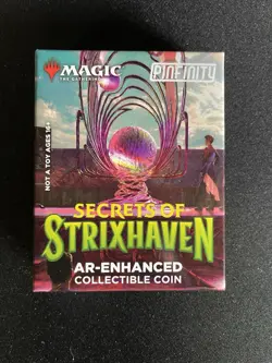 Magic: The Gathering Secrets of Strixhaven AR-Enhanced Collectible Coin Pinfini… - Image 1