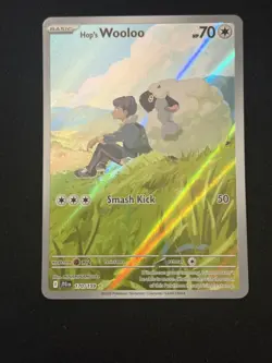 Hop’s Wooloo 170/159 Pokemon Journey Together Illustration Rare Holo NM - Image 2