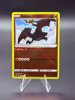 Pokemon Crown Zenith Radiant Charizard 020/159 NM - Image 1