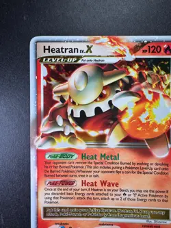 2008 POKEMON HEATRAN LV. X STORMFRONT 97/100 HOLO - Image 2