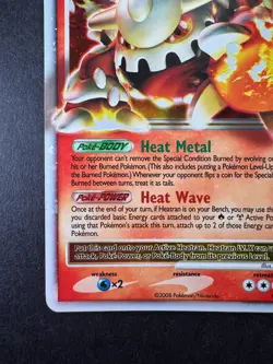 2008 POKEMON HEATRAN LV. X STORMFRONT 97/100 HOLO - Image 4
