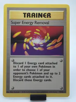 Super Energy Removal Rare Unlimited Base Set 79/102 Lp - Image 1